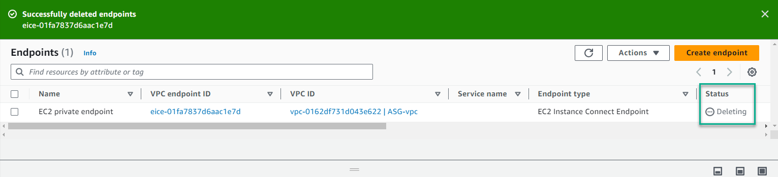 Create VPC