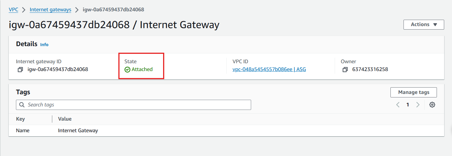 Create VPC