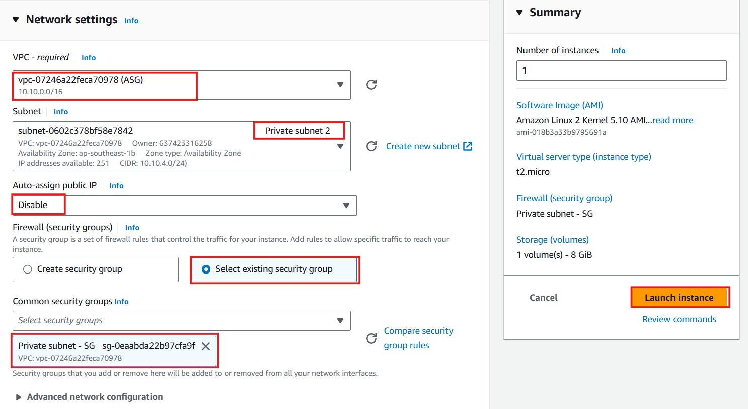 Create VPC