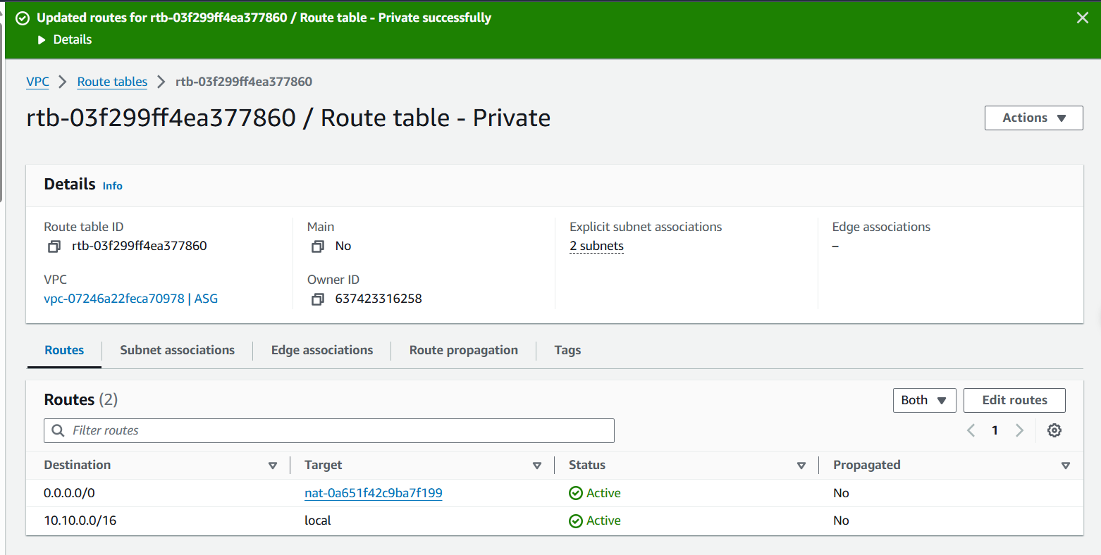 Create VPC