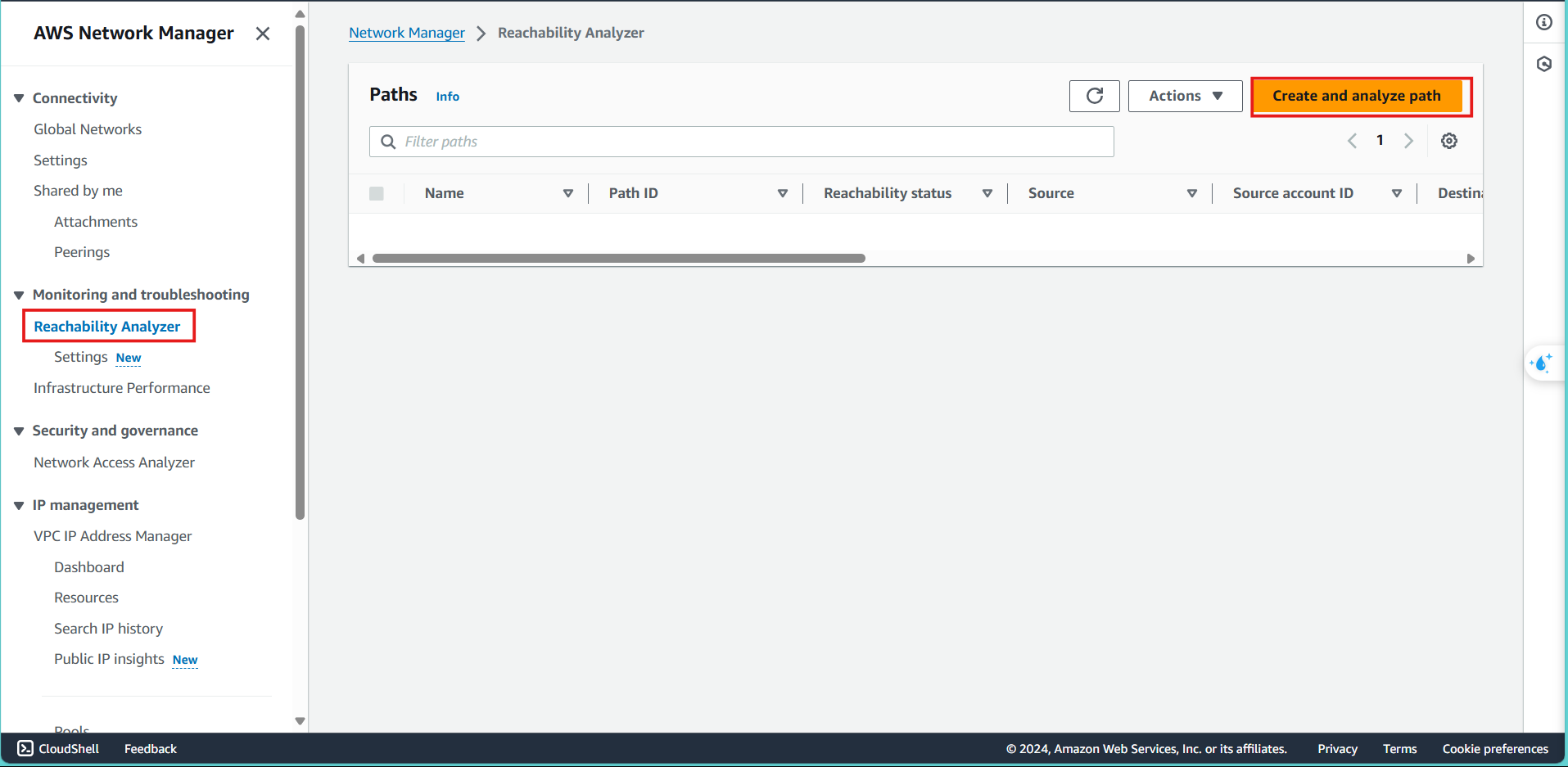 Create VPC