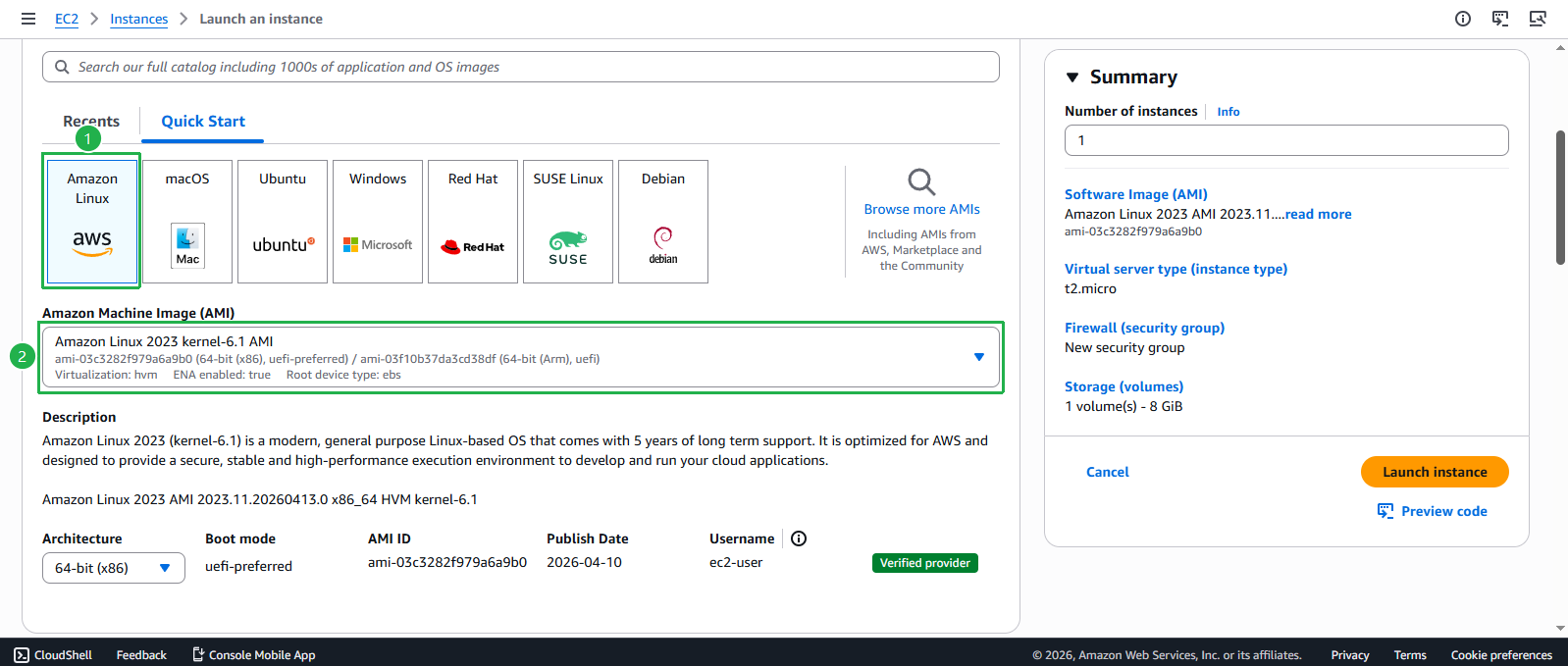 Create VPC