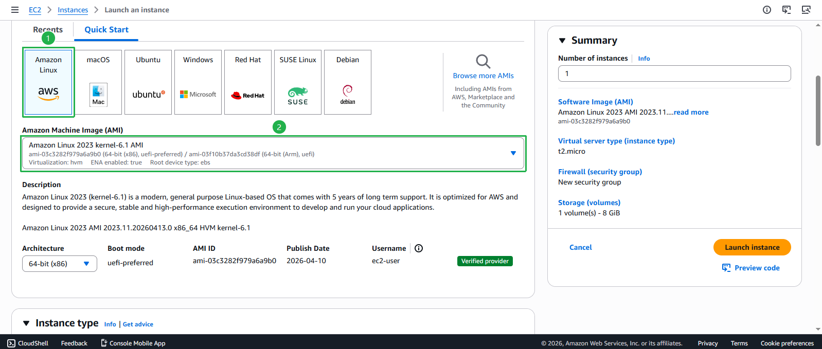 Create VPC