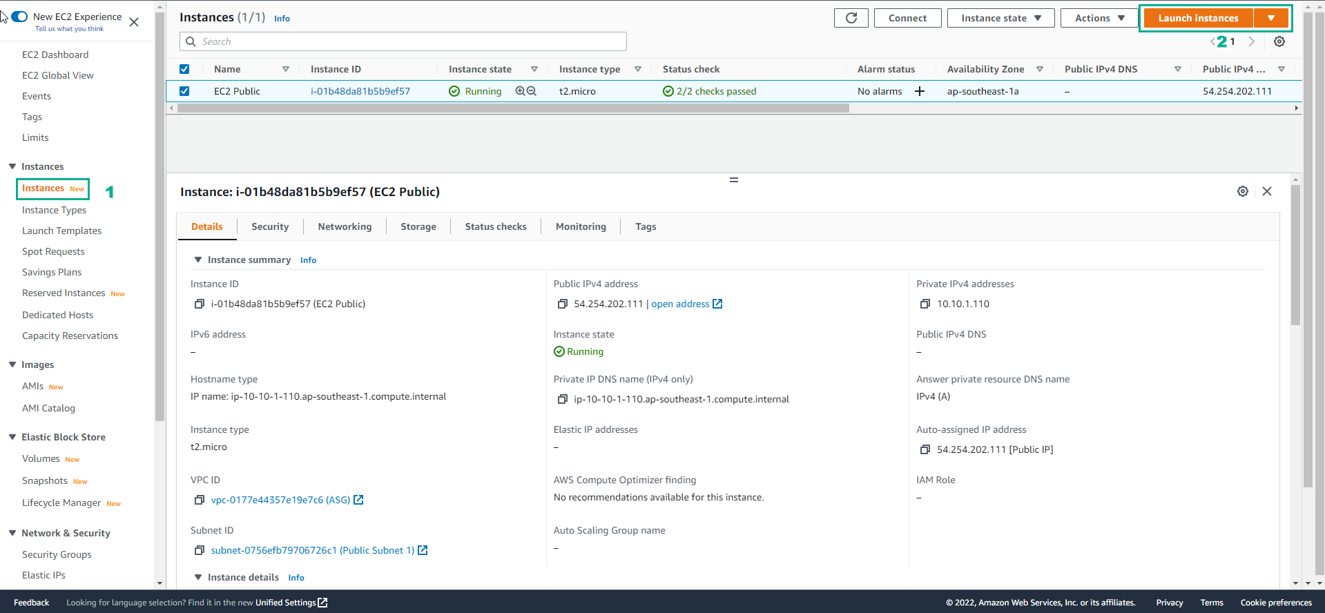 Create VPC