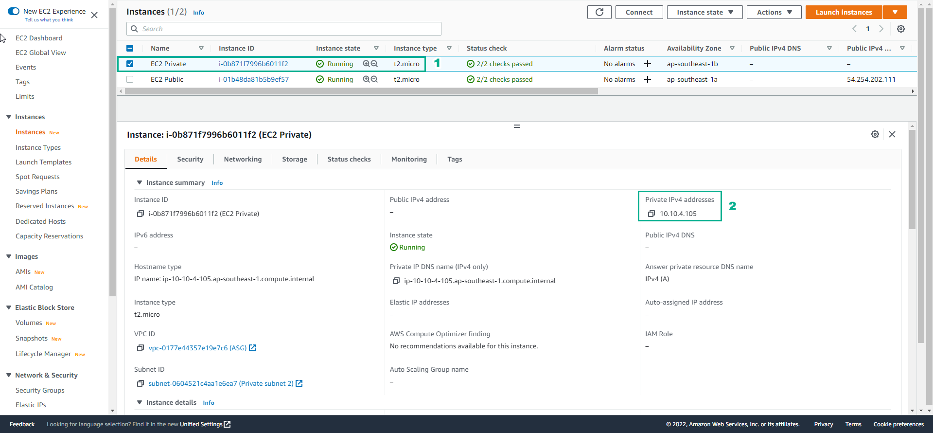Create VPC