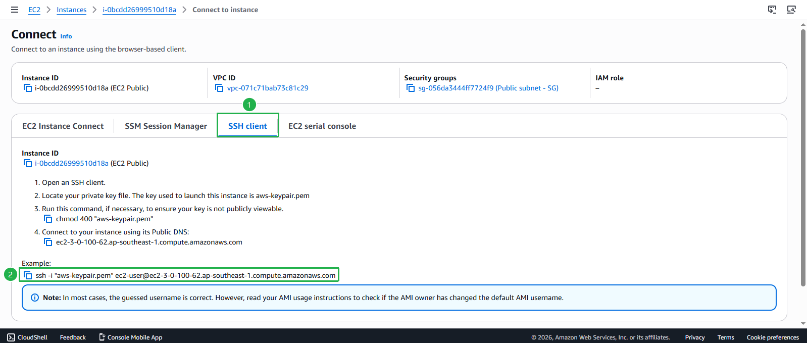 Create VPC