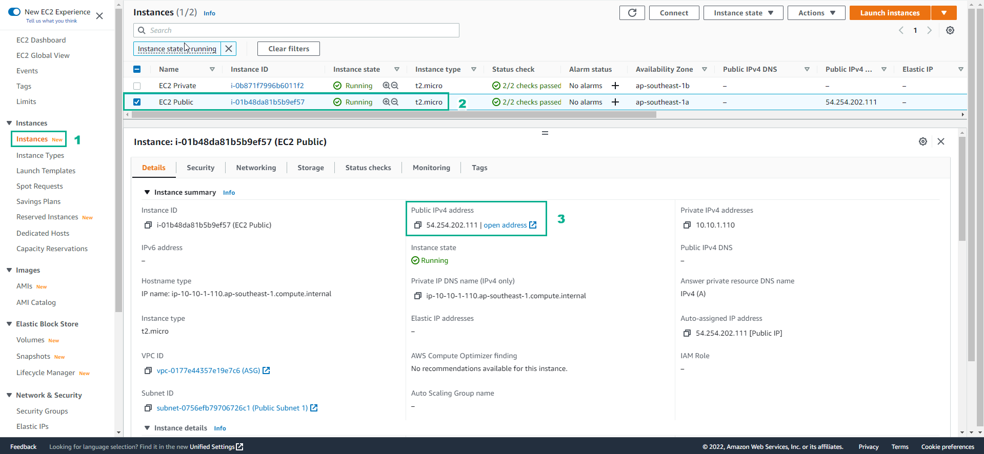 Create VPC
