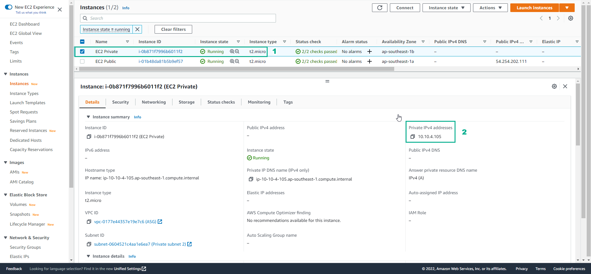 Create VPC