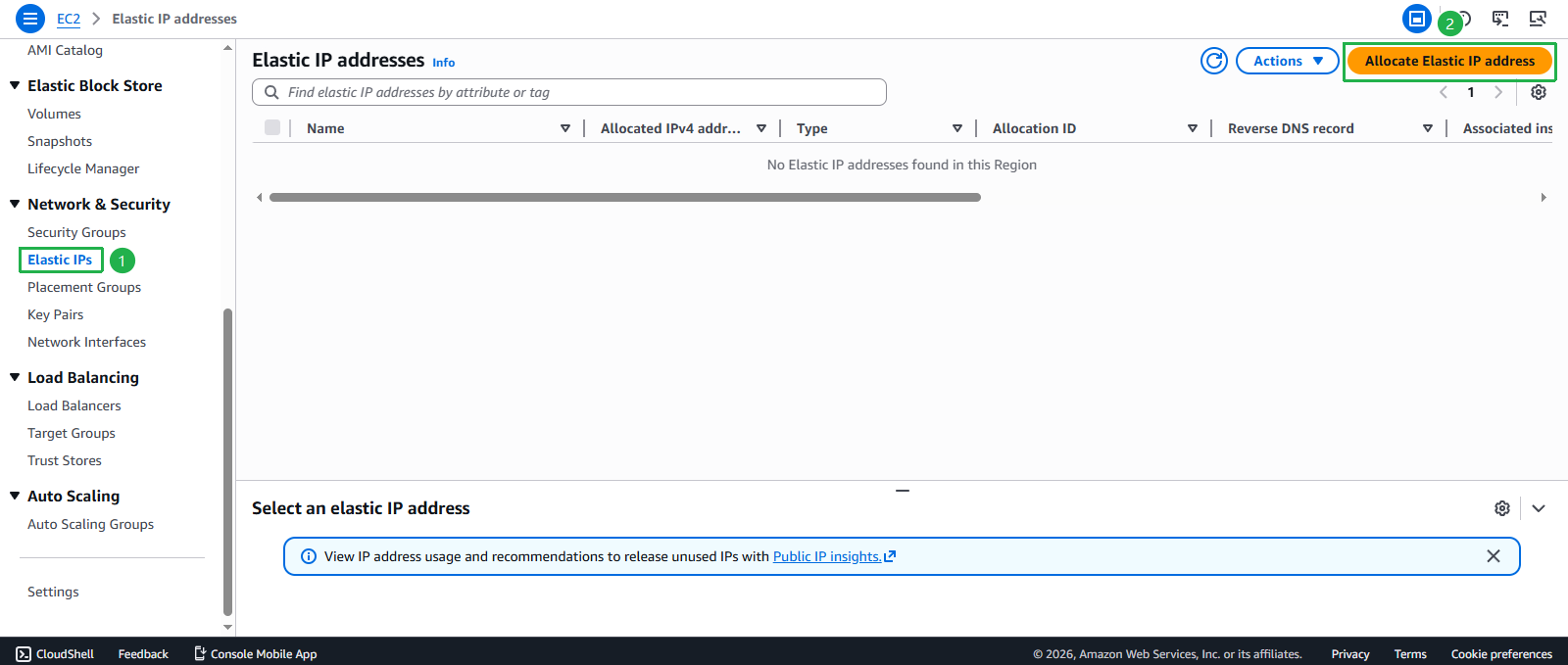Create VPC