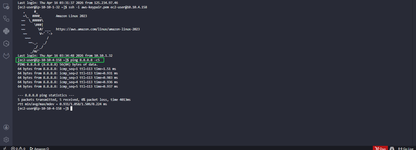 Create VPC
