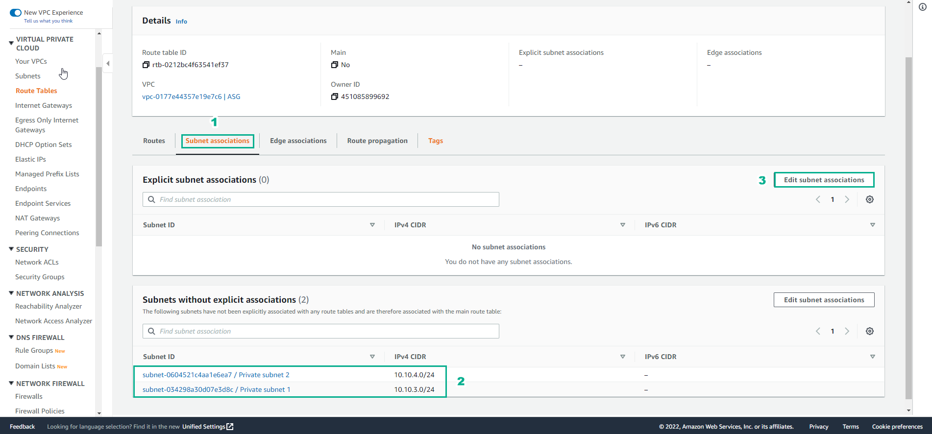 Create NAT Gateway