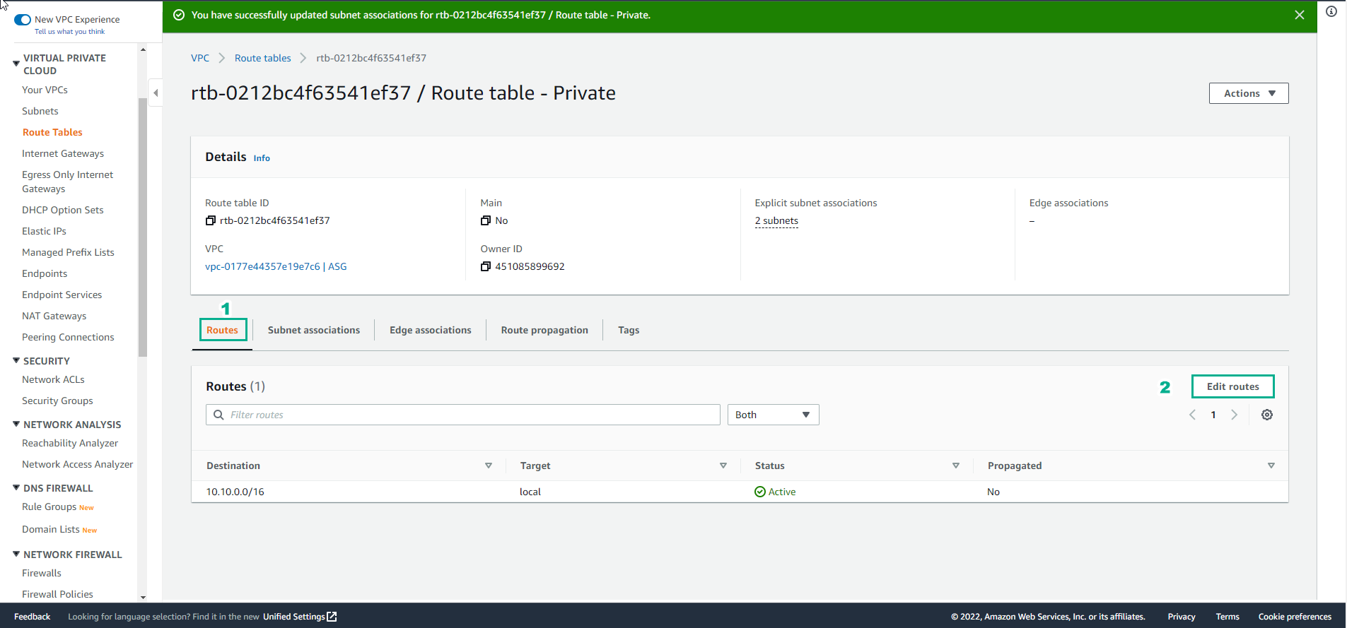 Create NAT Gateway