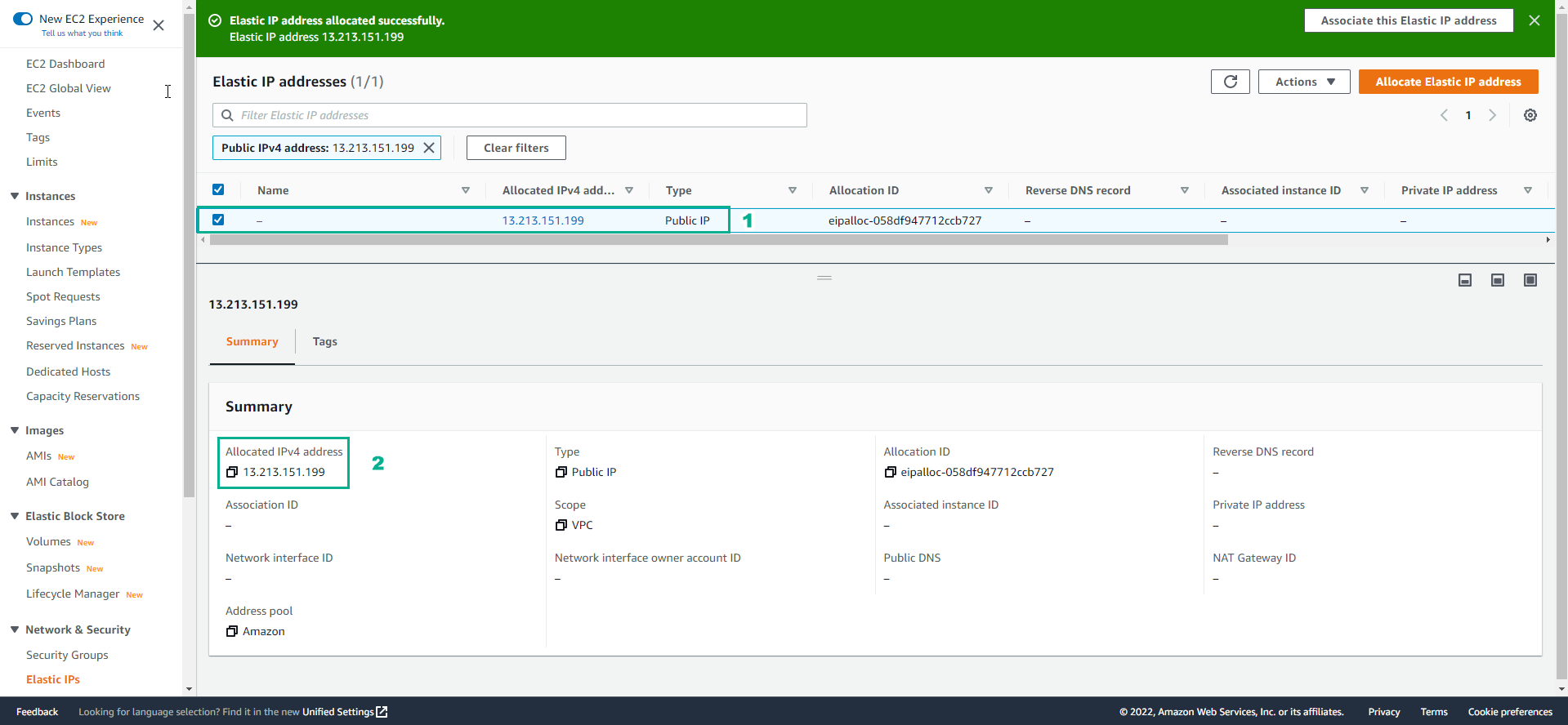 Create NAT Gateway