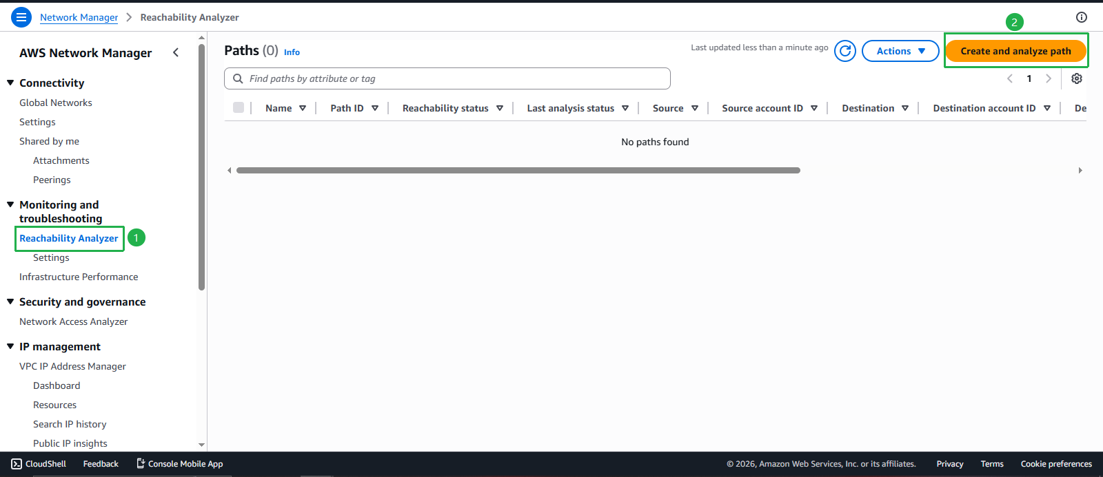 Create VPC
