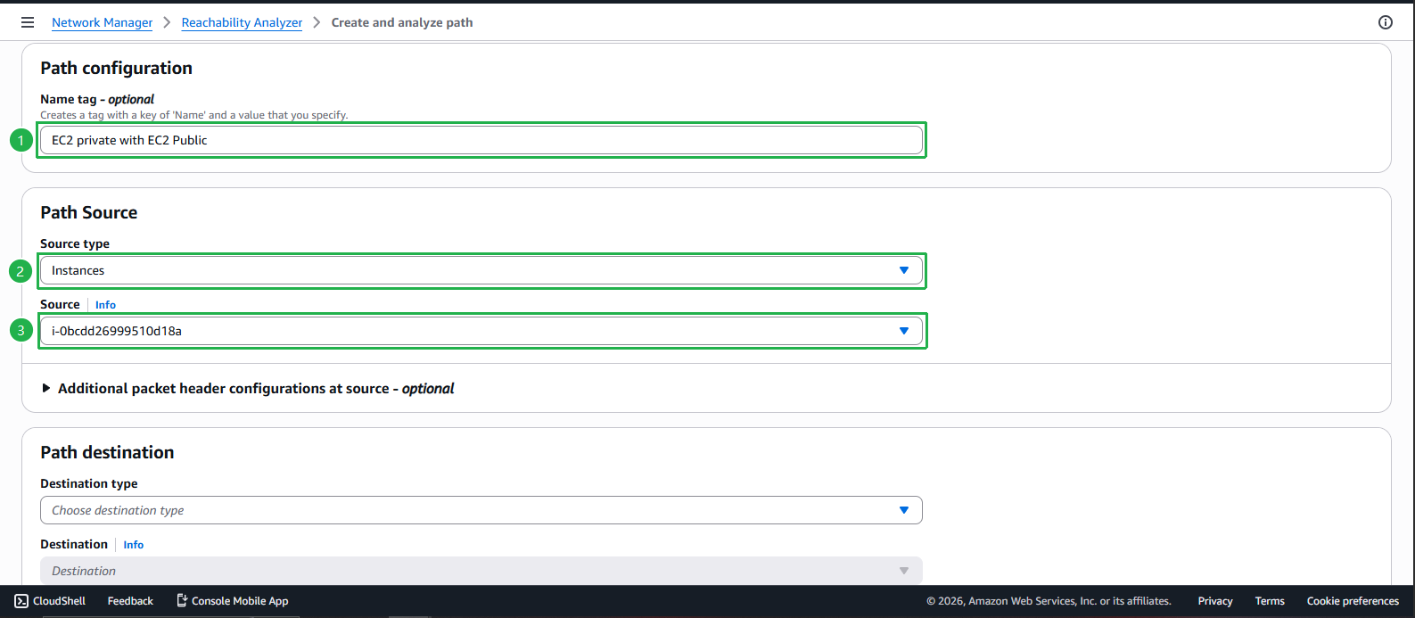 Create VPC
