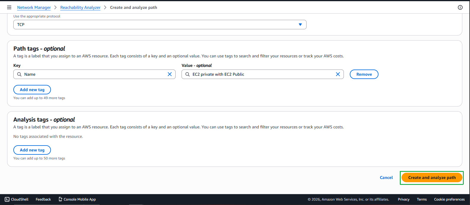 Create VPC
