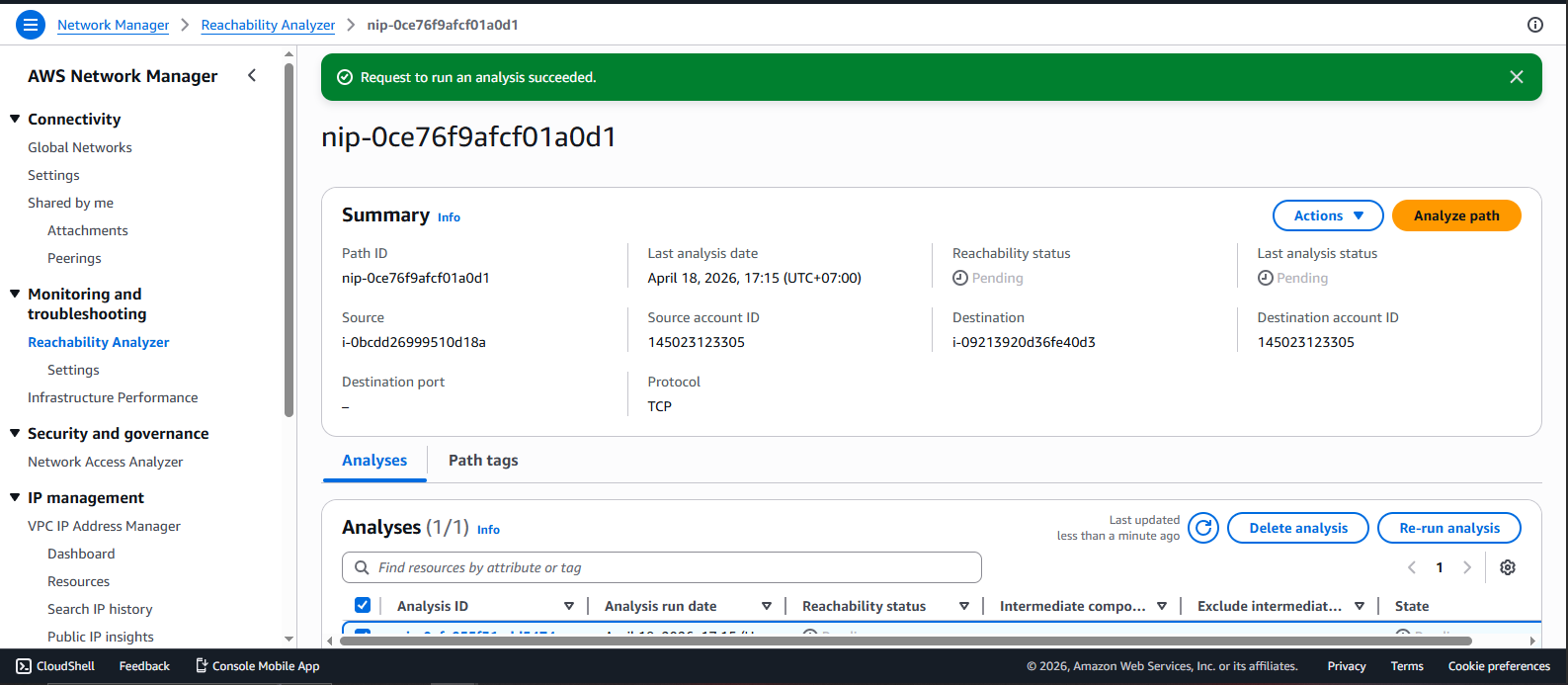 Create VPC
