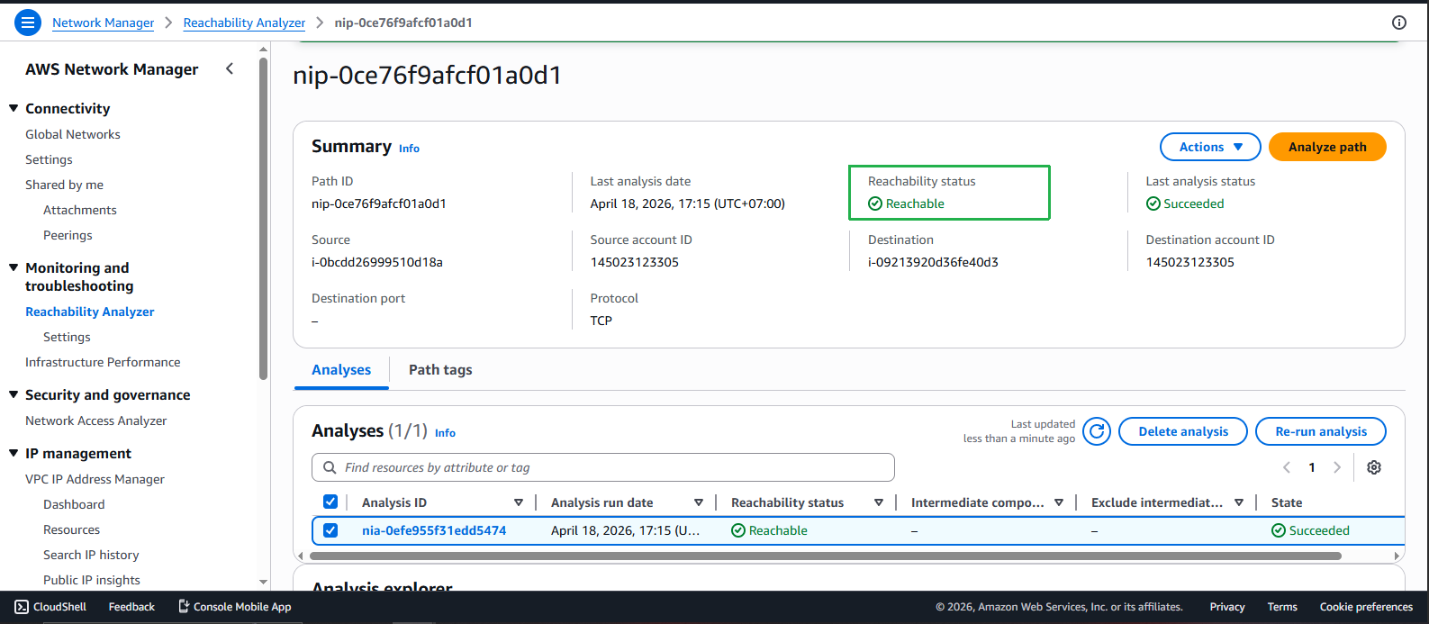 Create VPC
