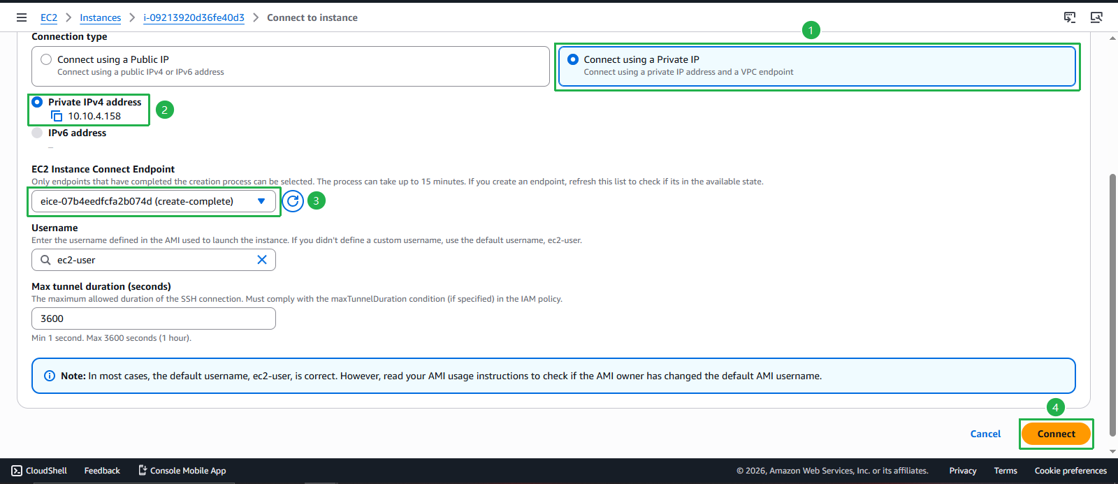 Create VPC