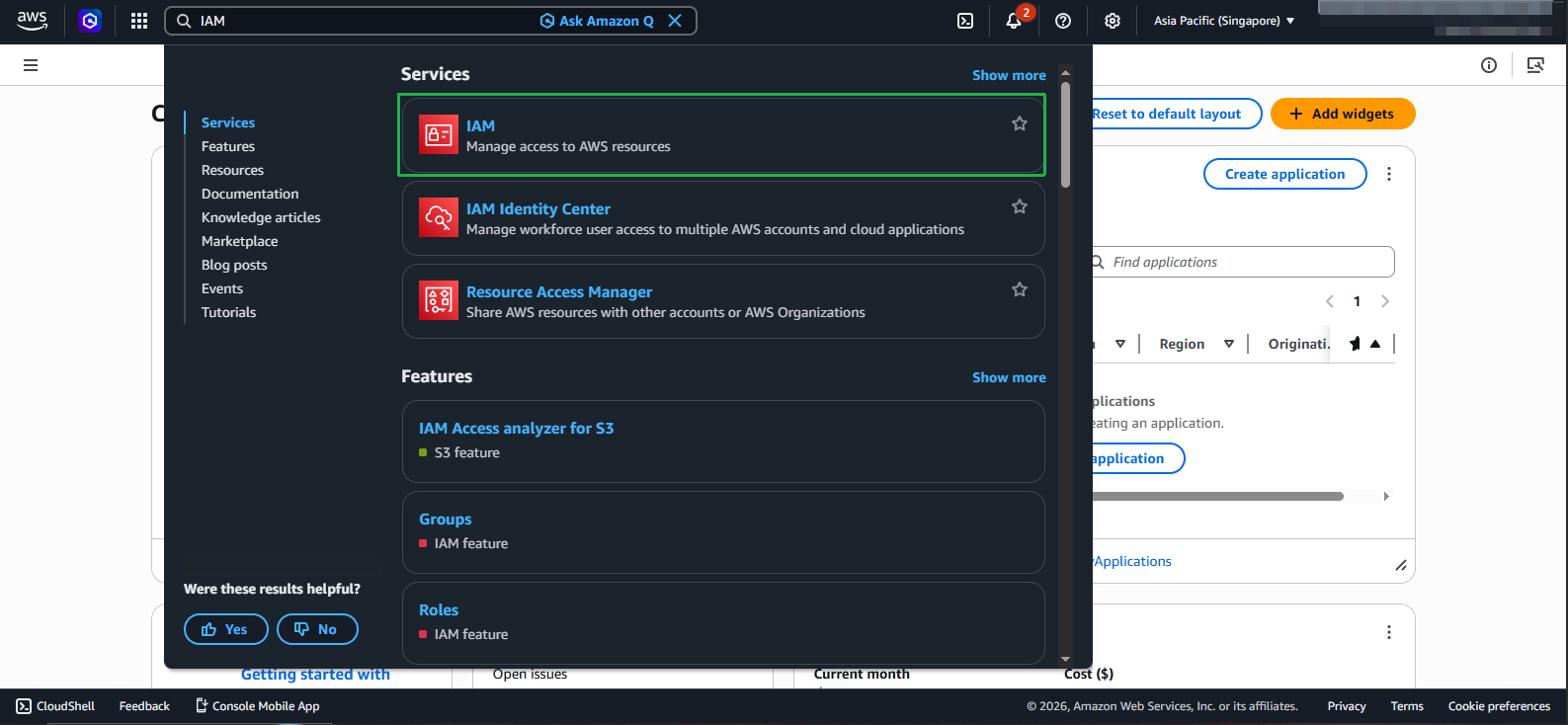 Create VPC