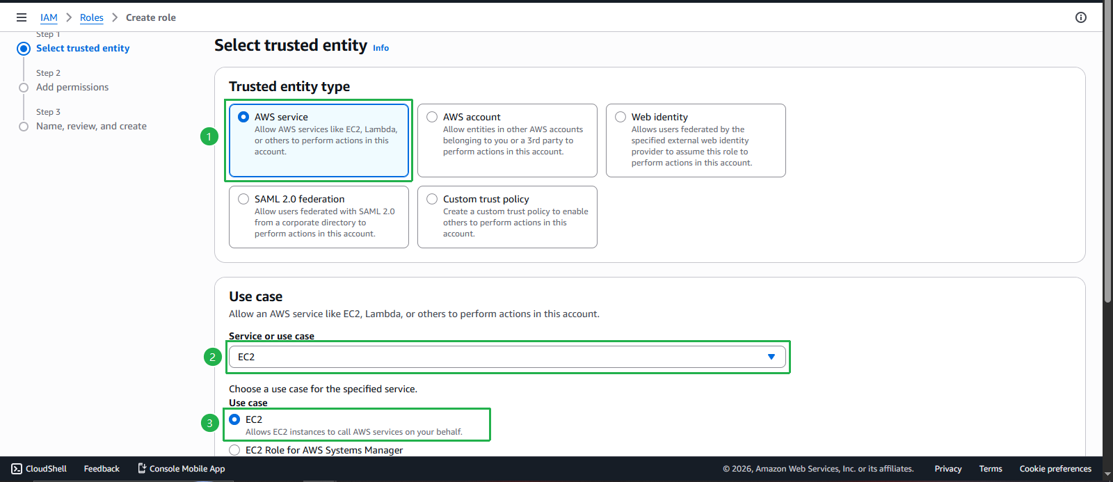 Create VPC