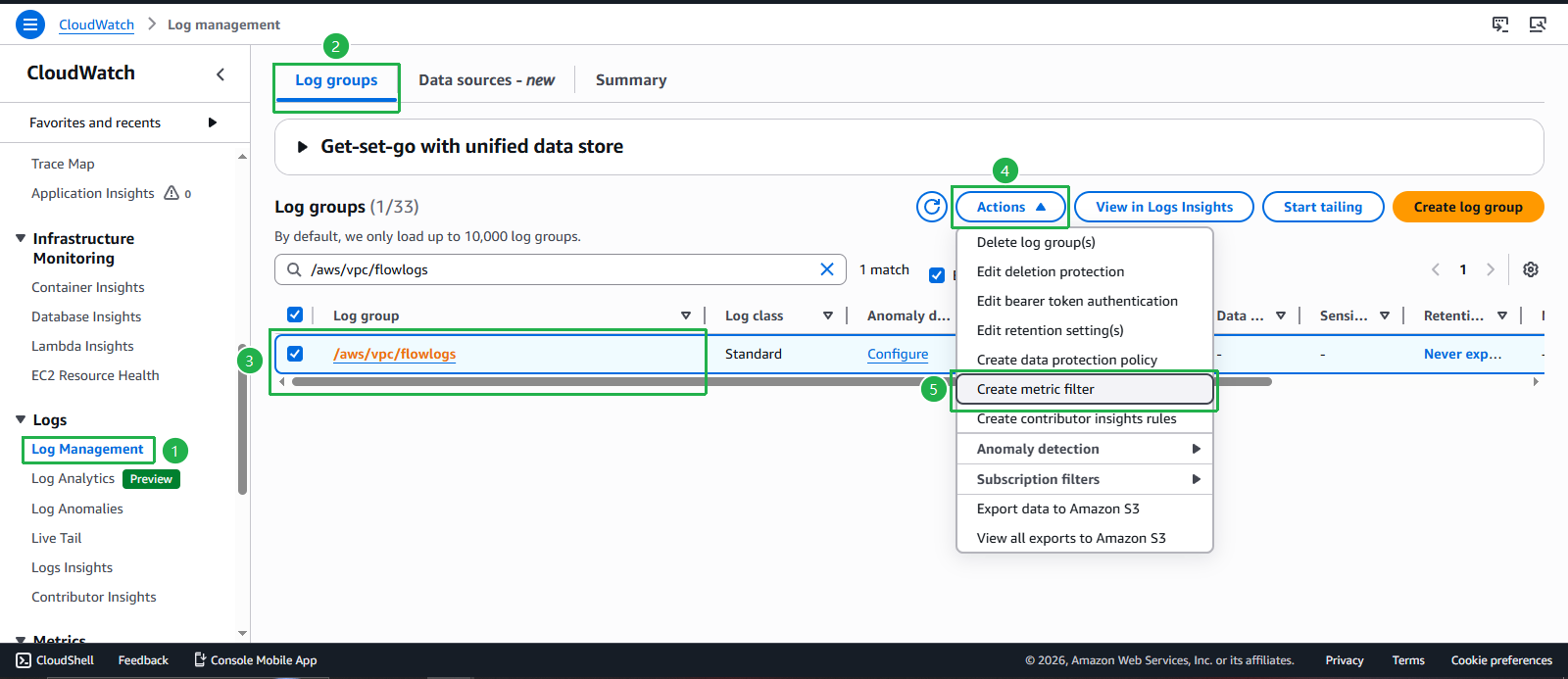Create VPC