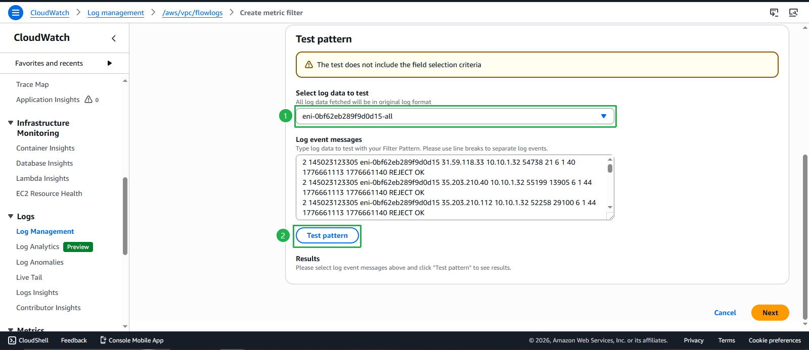 Create VPC