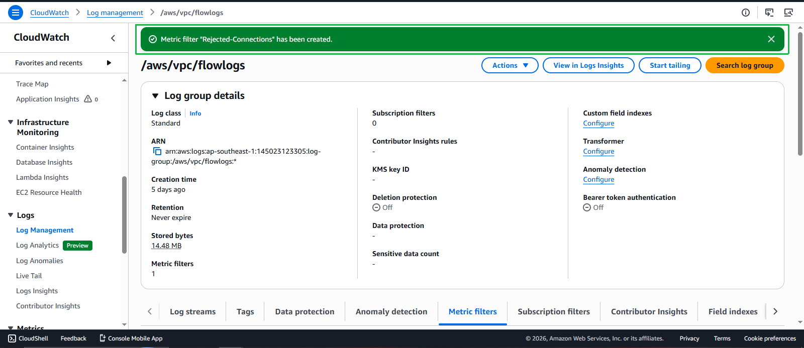 Create VPC