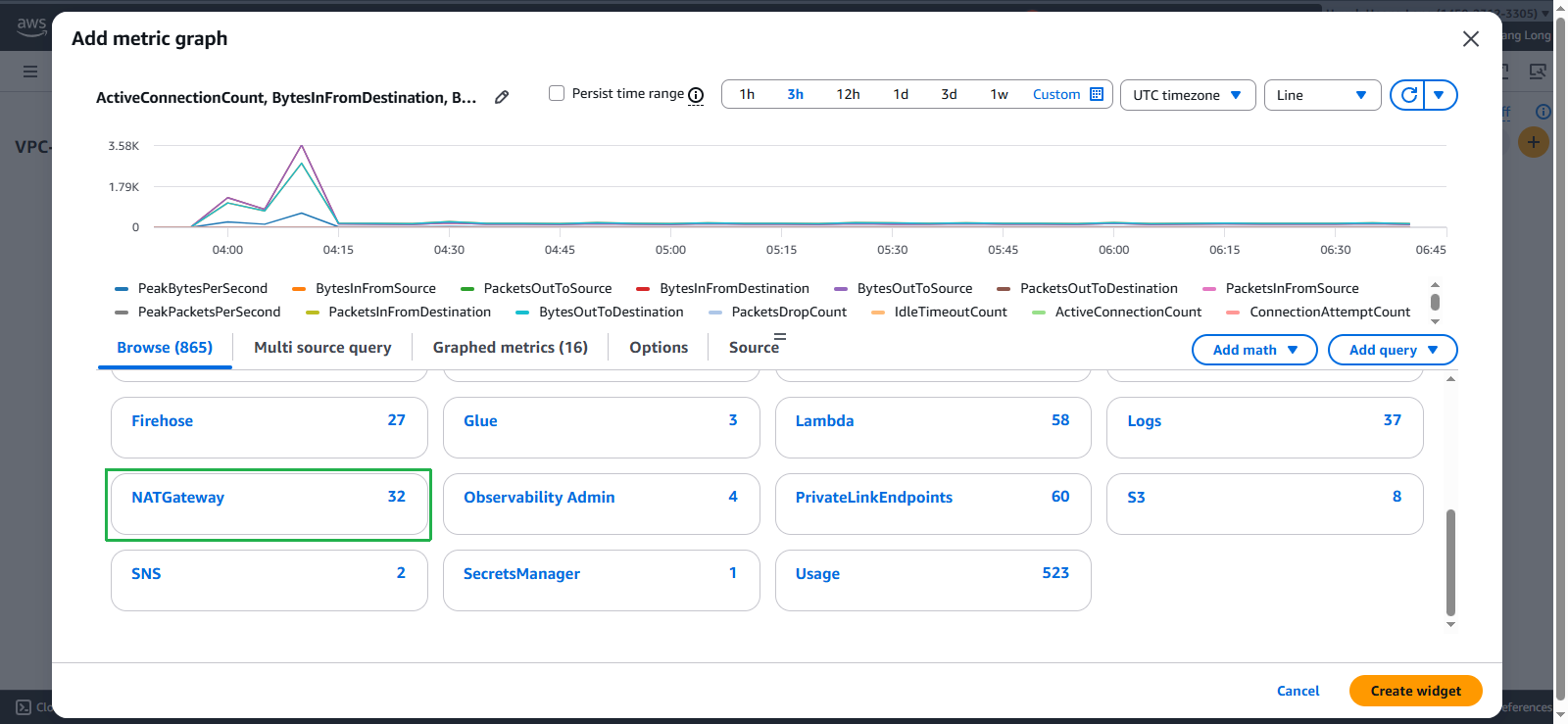Create VPC