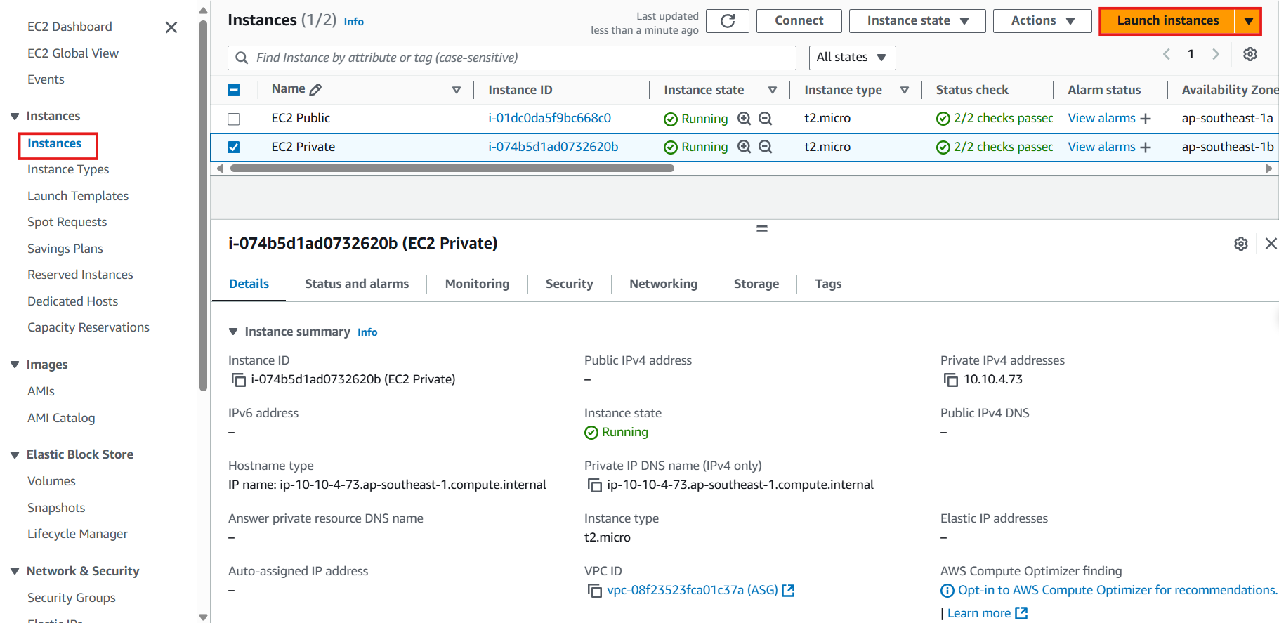 Create VPC