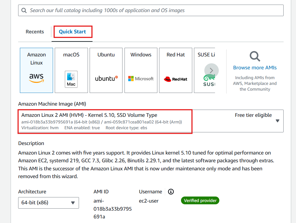 Create VPC