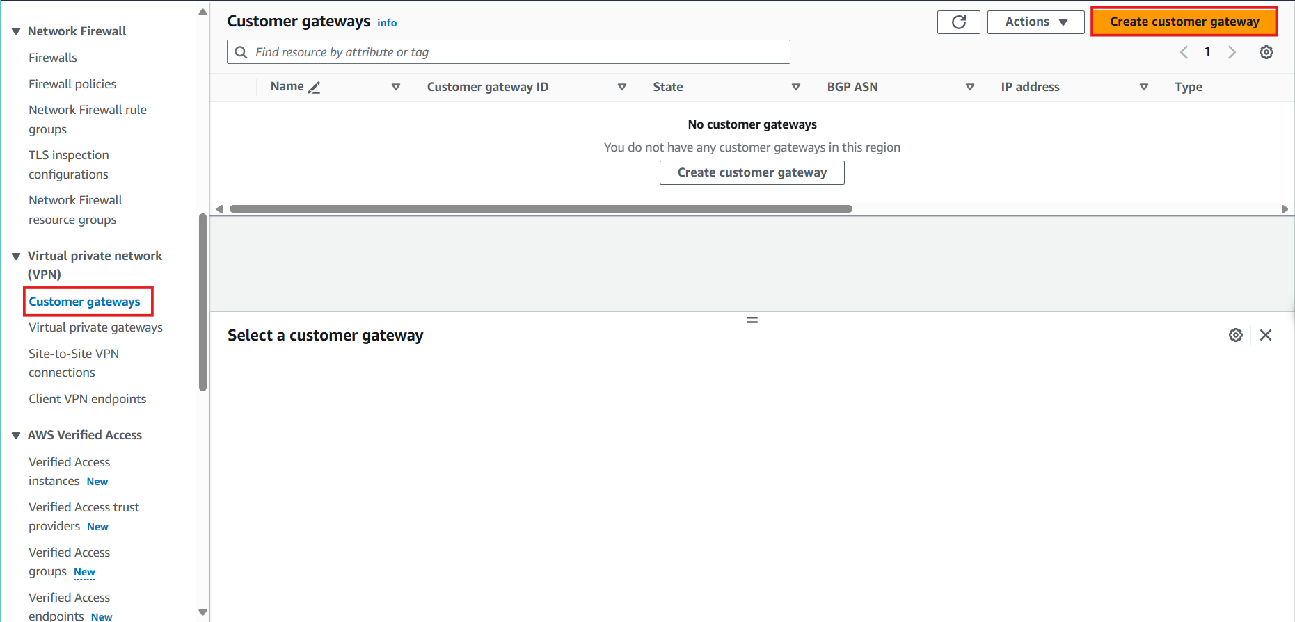 Create VPC