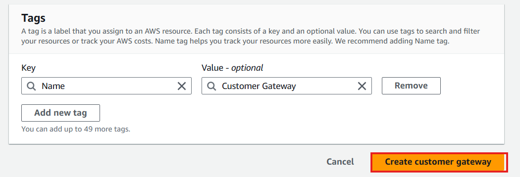 Create VPC