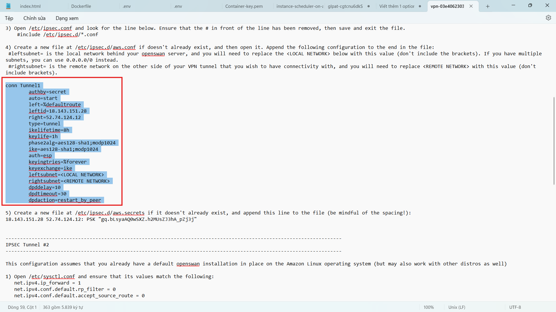 Create VPC