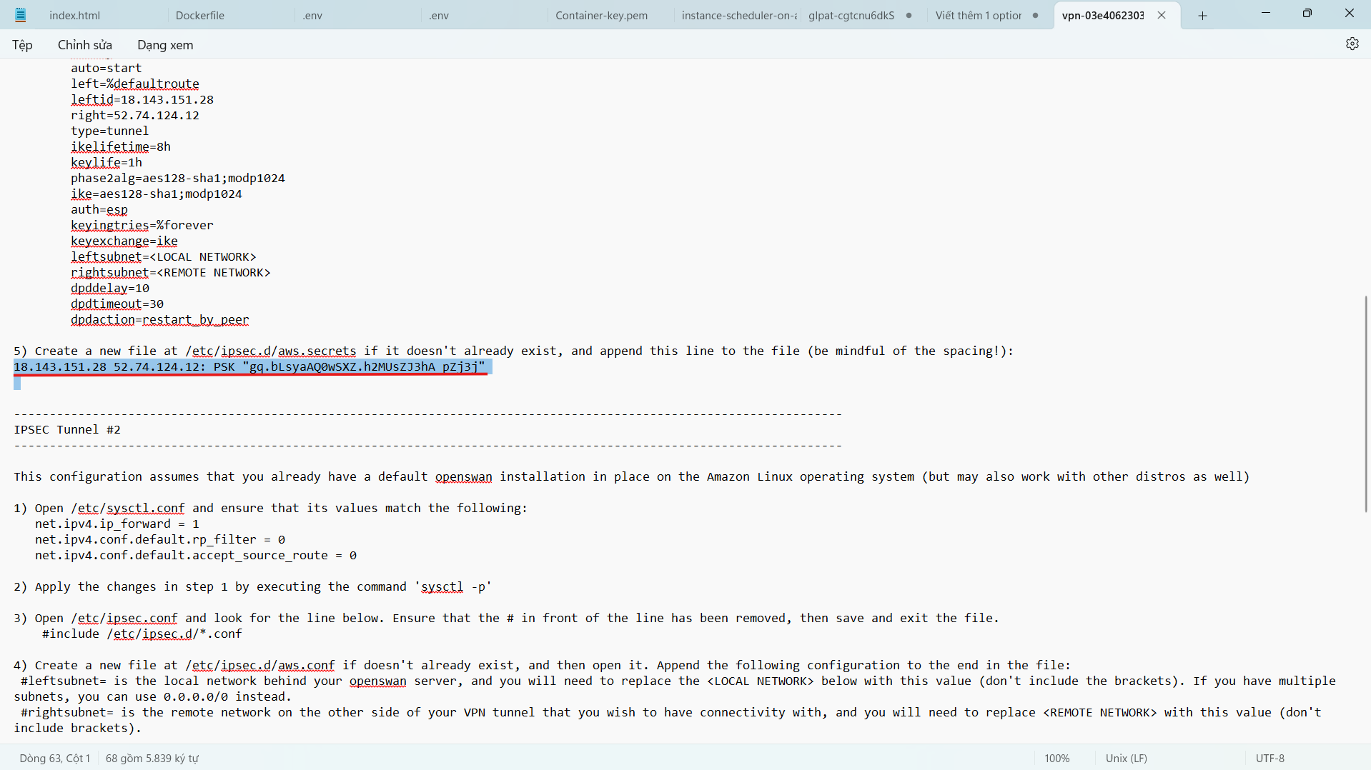 Create VPC