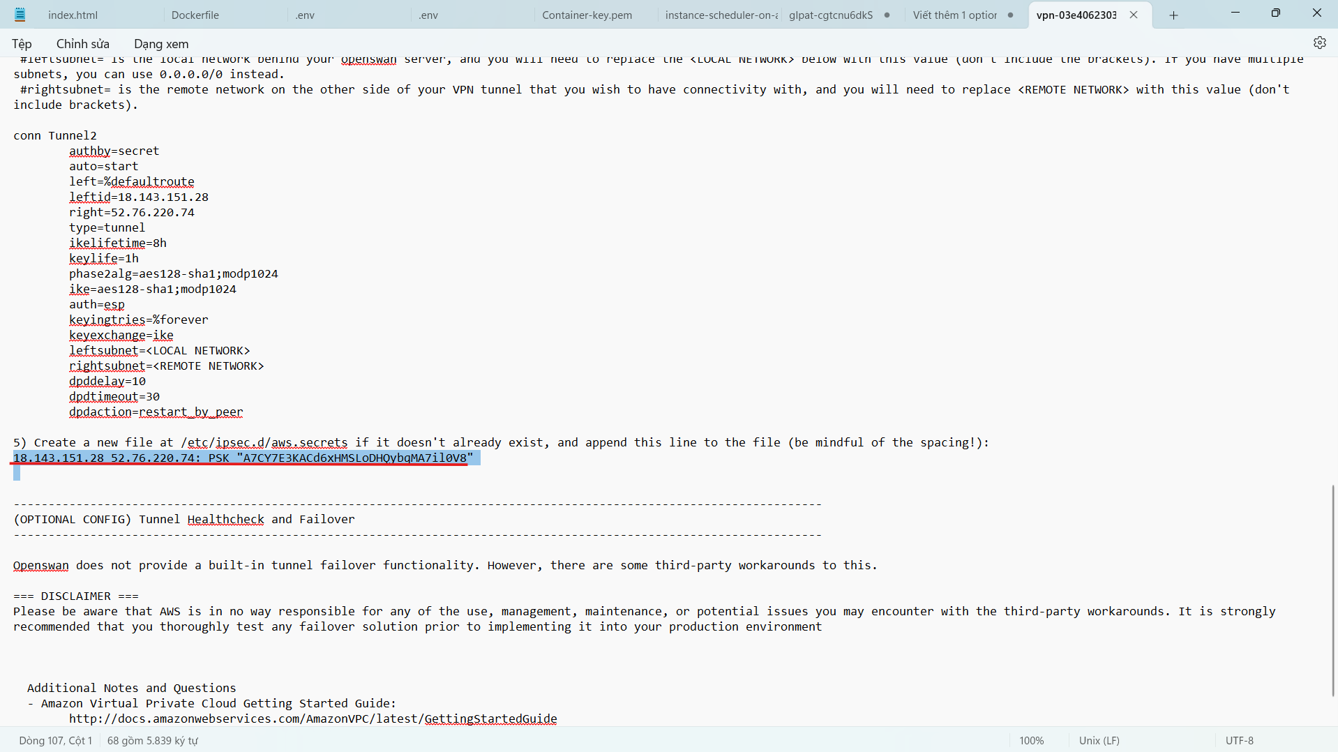 Create VPC