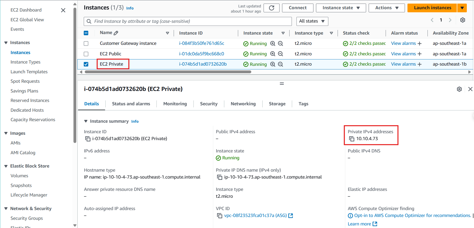 Create VPC