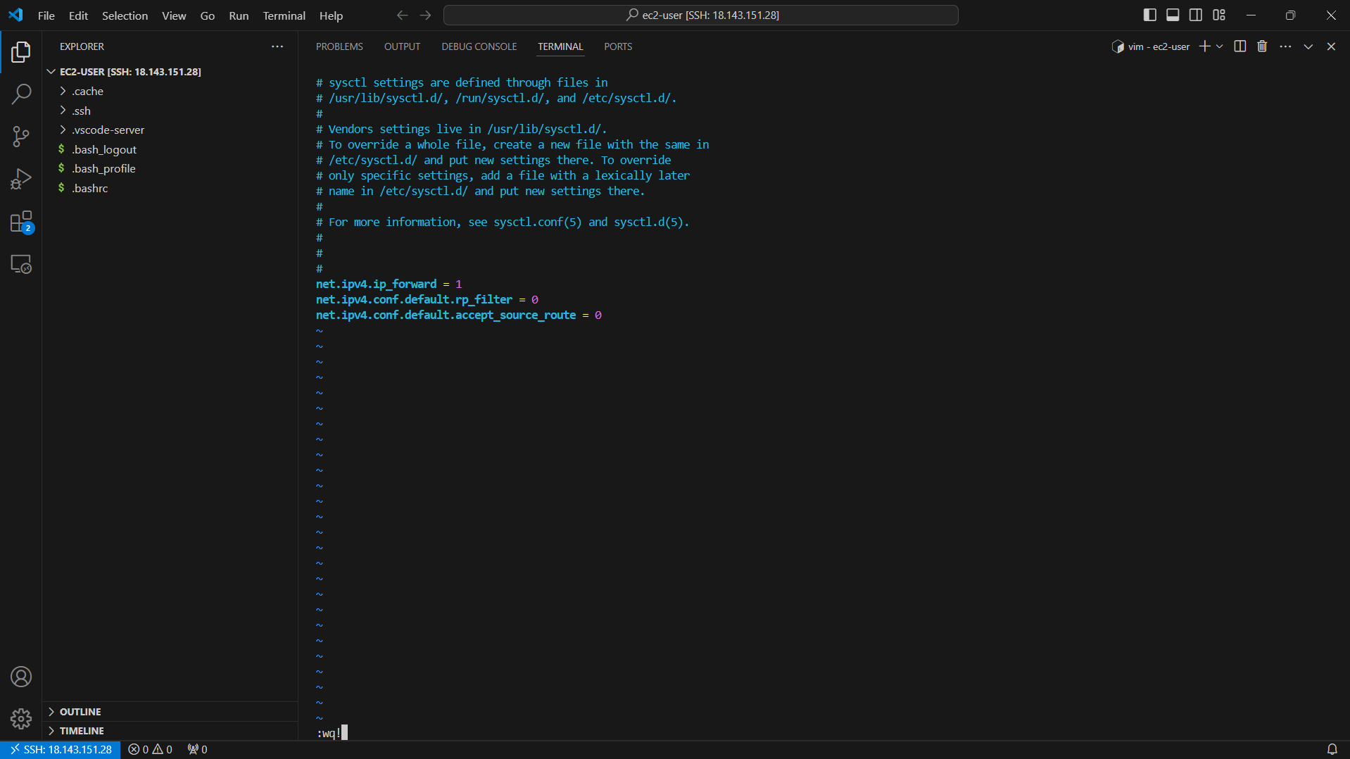 Create VPC