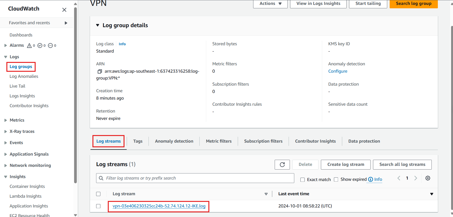 Create VPC