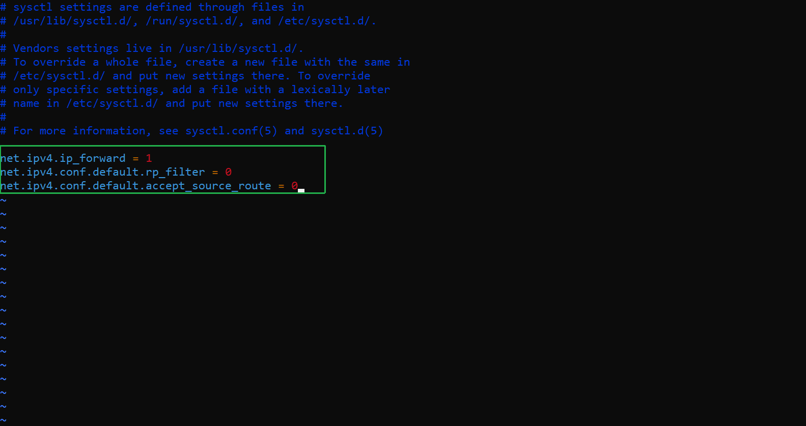 Create VPC