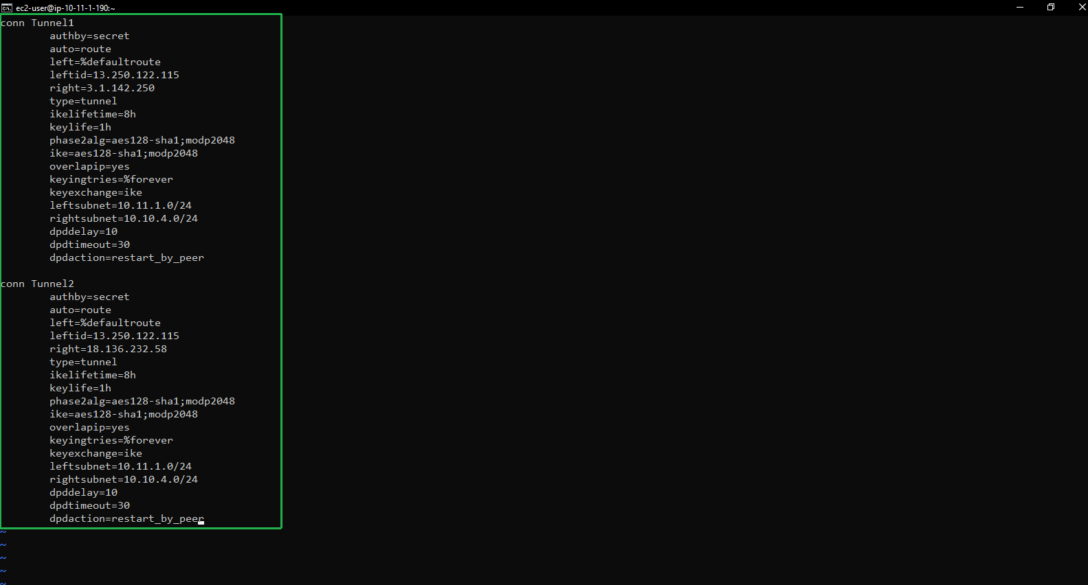 Create VPC