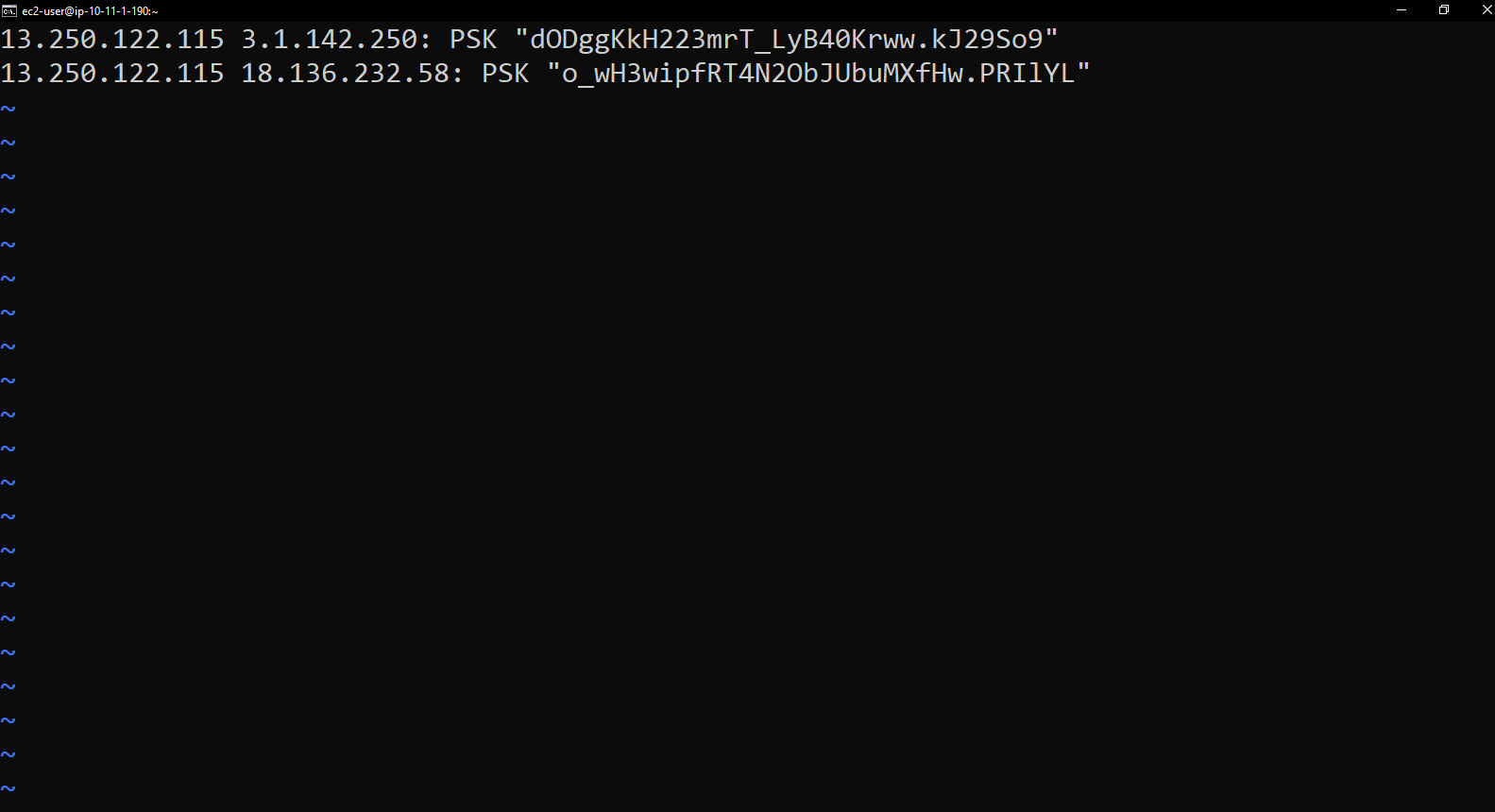 Create VPC