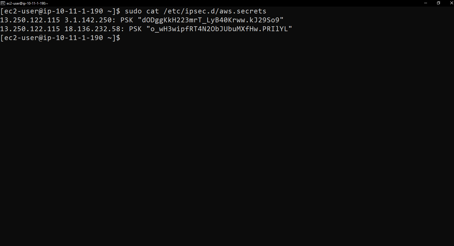 Create VPC