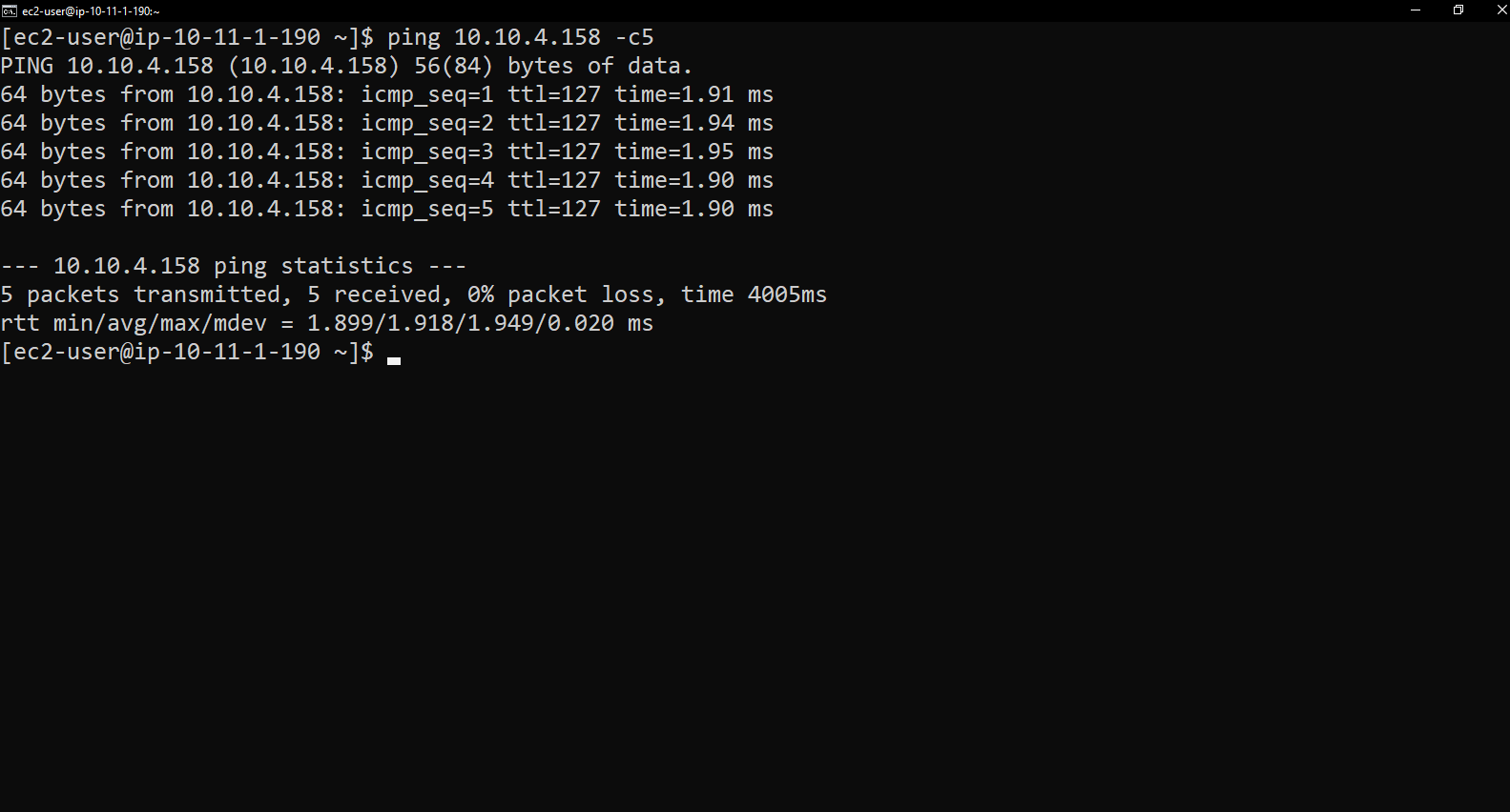Create VPC