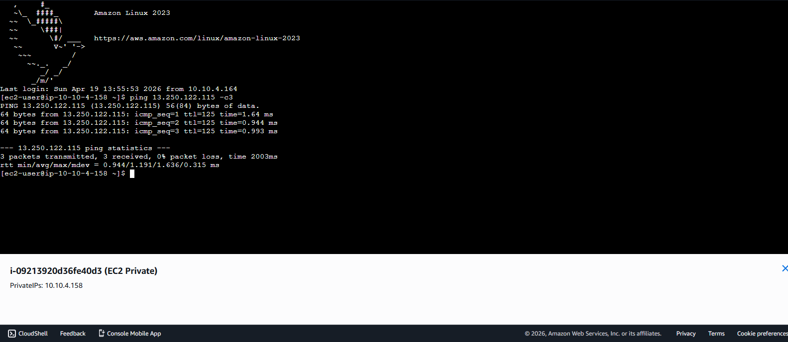Create VPC