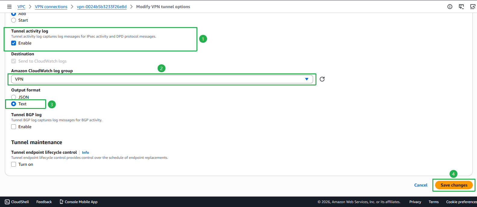 Create VPC