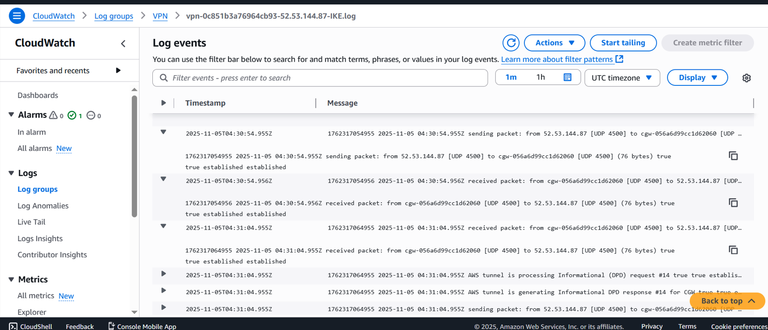 Create VPC
