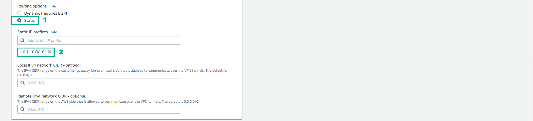 Create VPC