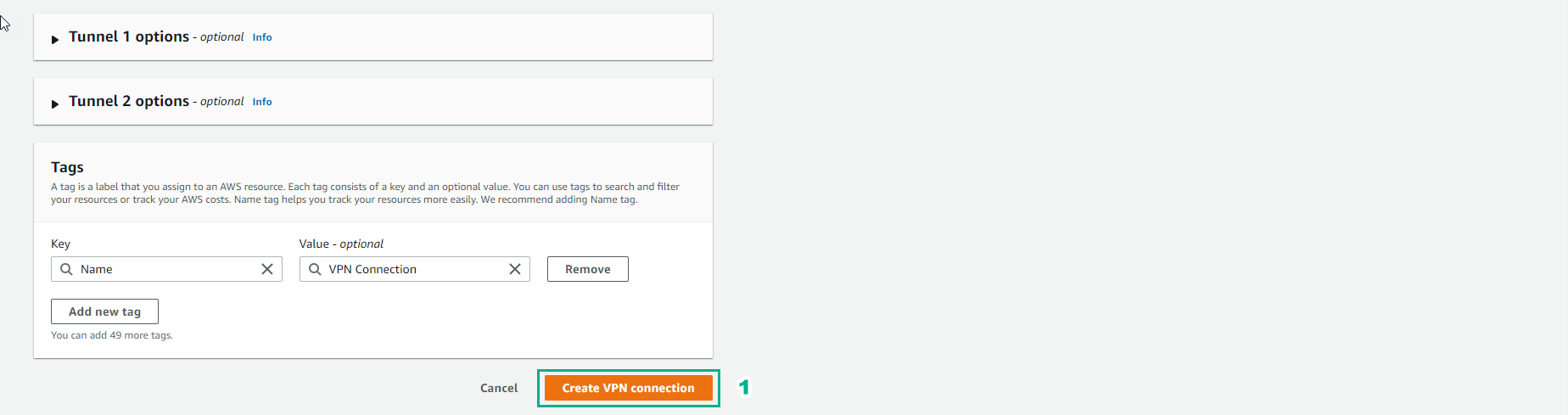 Create VPC
